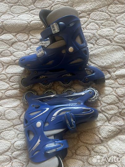 Роликовые коньки раздвижные 34-37