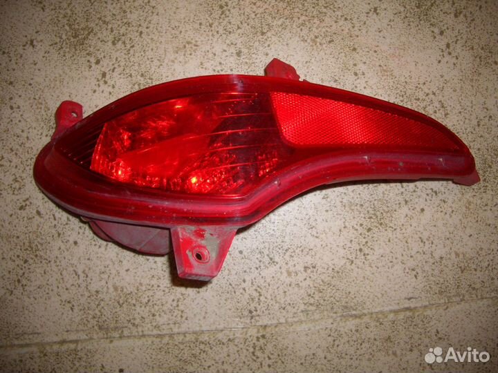 Фонарь птф в бампер левый Хёндэ Cолярис с14-17г