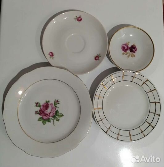 Тарелочки, фарфор