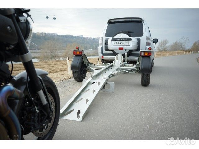 Прицеп для перевозки мотоцикла