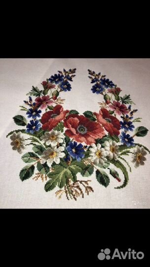 Схема рушника «Полевые цветы»