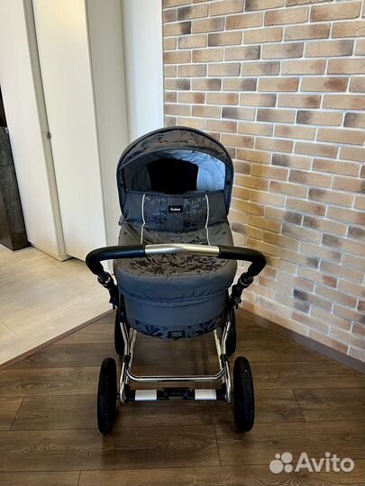 Коляска emmaljunga 2 в 1 edge DUO Lounge Grey