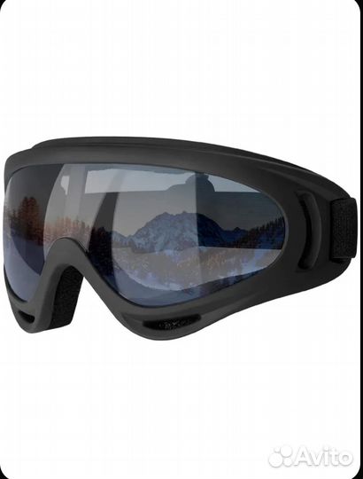 Очки для катания на горных лыжах и сноуборде