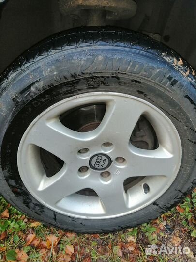 Продам диски на ауди R15 с резиной
