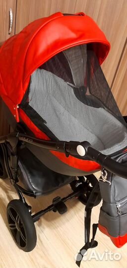 Rant Aura 3в1, коляска в экокоже