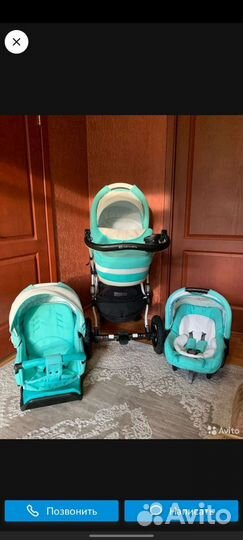 Коляска adamex 3 в 1