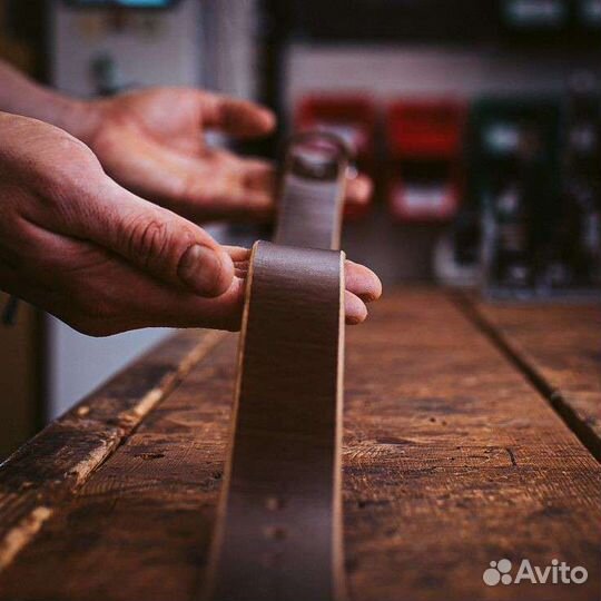 Ремень кожаный