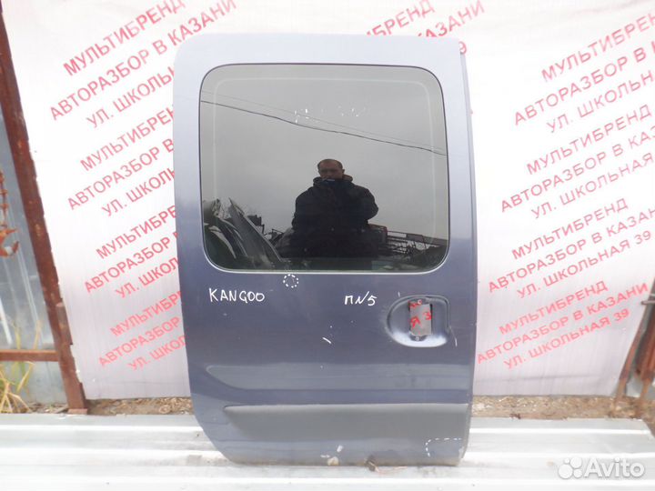 Дверь задняя правая сдвижная Рено Кенгу Кангу 1