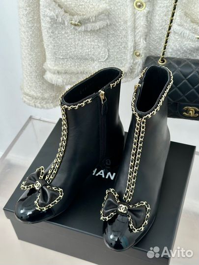 Ботильоны полусапоги Chanel