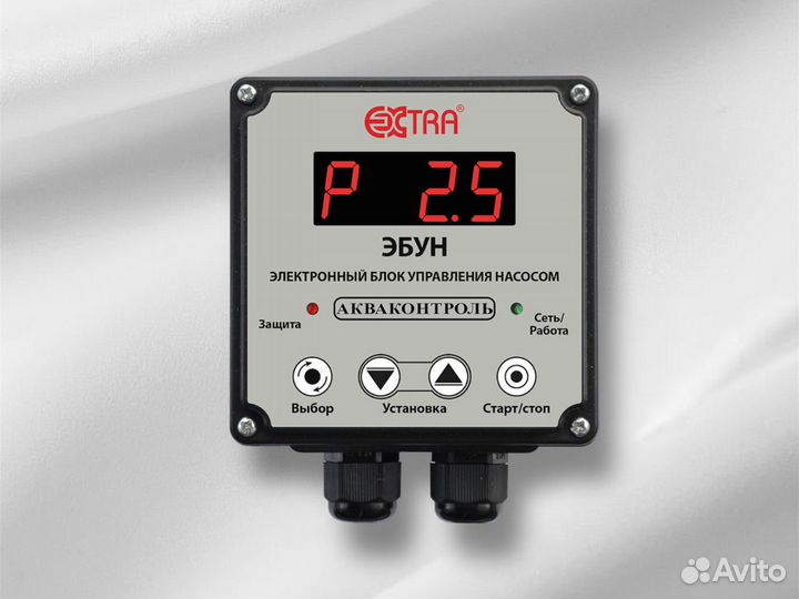 Блок управления насосом плавный пуск эбун-10-2.5