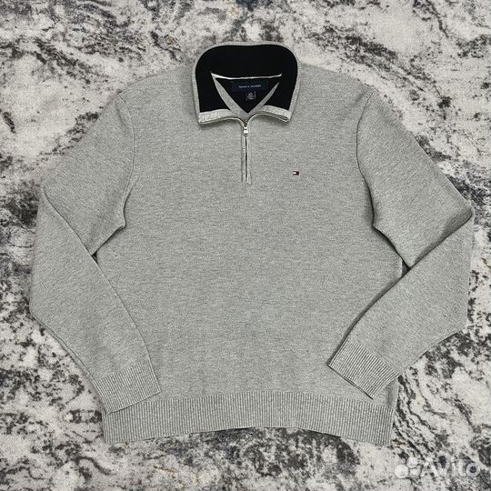 Джемпер 1/4 Zip Tommy Hilfiger Оригинал