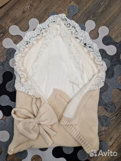 Комплект вязаный на выписку