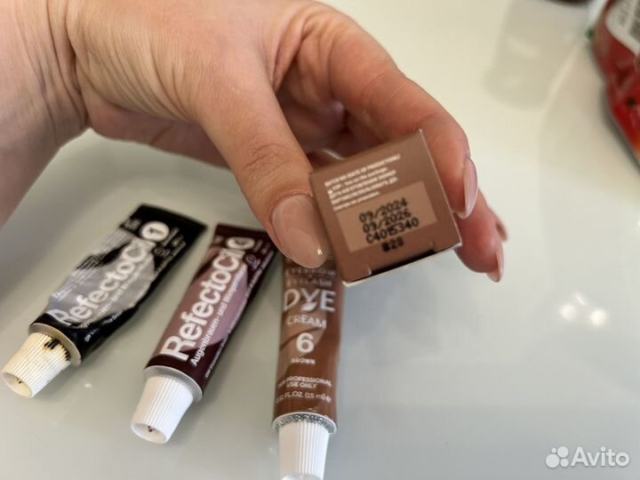 Краска для бровей bronsun и RefectoCil