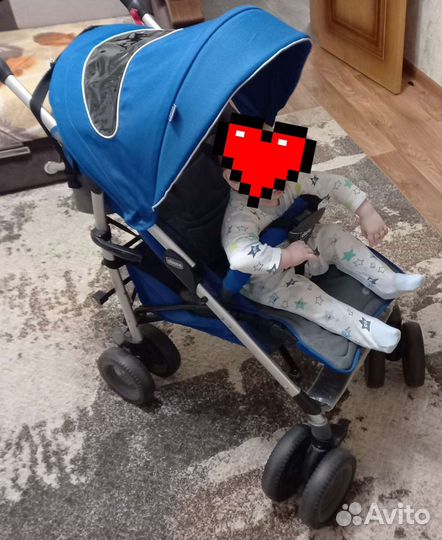 Прогулочная коляска трость бу