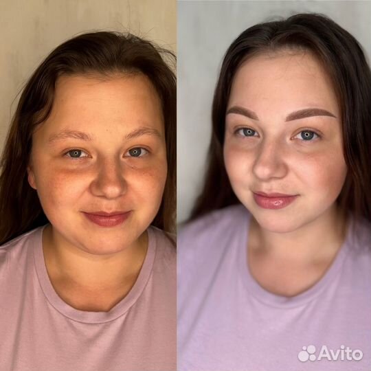 Модель перманентный макияж бровей И губ