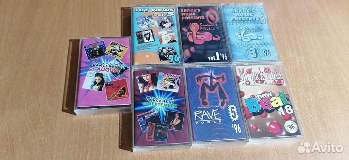 7 редких сборников на аудиокассетах