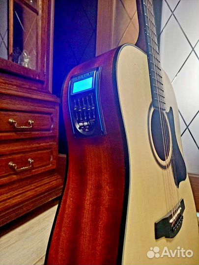 Электроакустическая шестиструнная крафтер