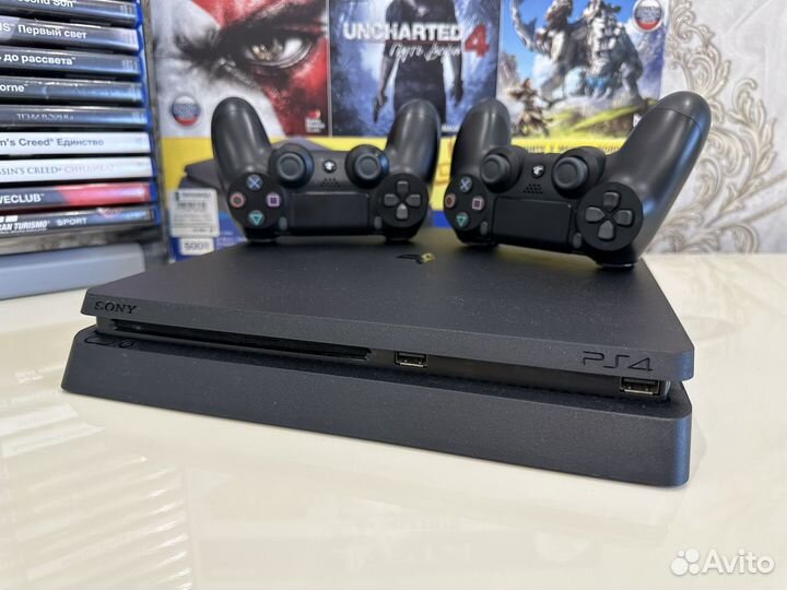 Игровая приставка PS4 Slim 500gb Как новая