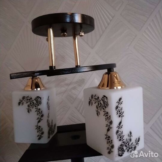 Люстра потолочная бу