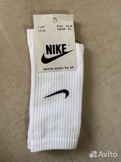 Носки nike высокие