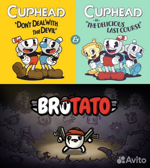 Cuphead и Brotato PS4/PS5