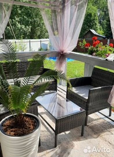 Набор мебели из ротанга