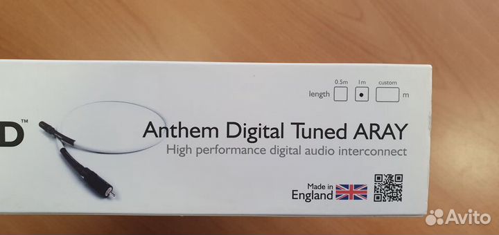 Chord Company Athem 1 RCA to 1 RCA