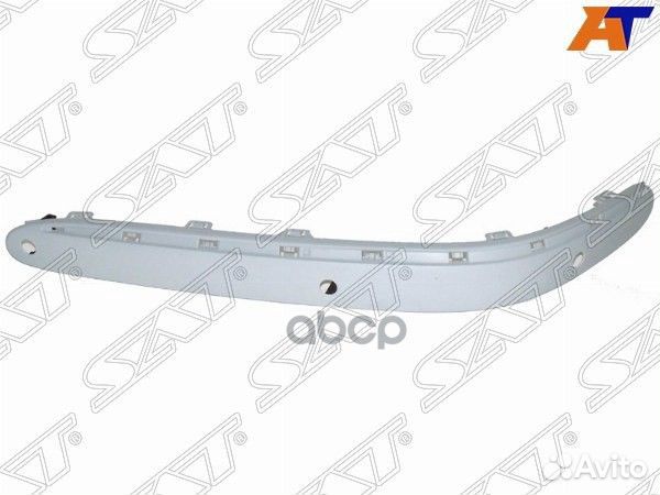 Накладка бампера mercedes W220 02-05 LH под сонары
