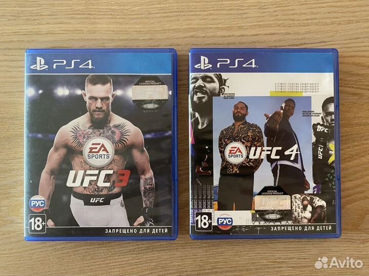 UFC 4 ps4 / Диски на ps4 ufc 4