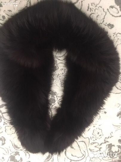 Меховой воротник лиса