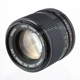 Объектив MF Canon FD 100mm f/2.8 Japan портретник