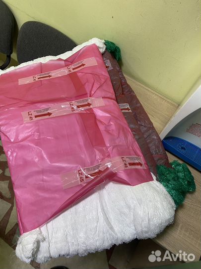 Сетка рукав для упаковки новогодних елок