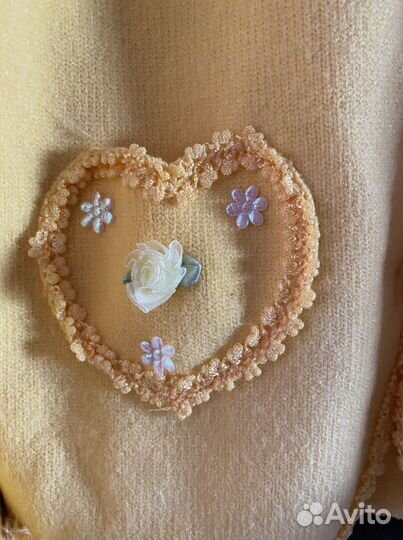 Кофта теплая для девочки