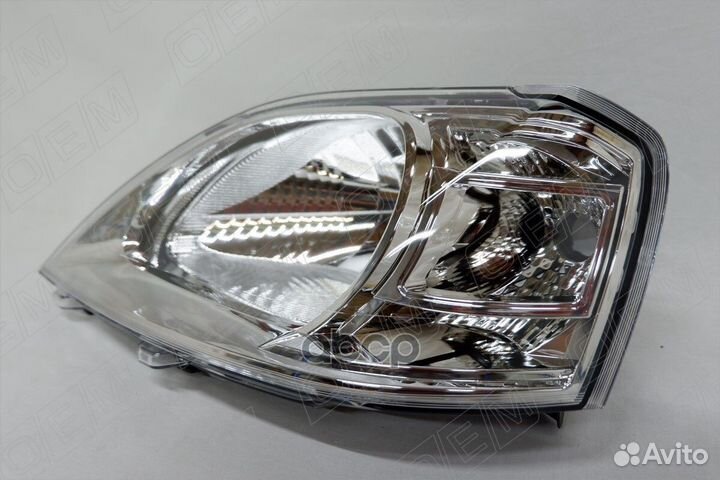 Фара левая Renault Logan 1 2009-2014, повторите