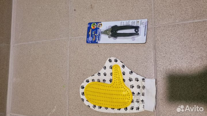 Рукавичка и когтерезка