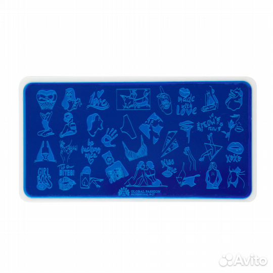 Диск для стемпинга Global Fashion #-17