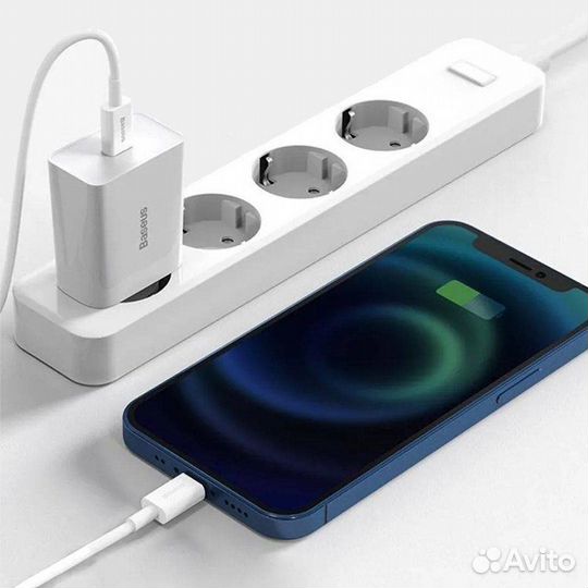 Зарядное устройство baseus Speed Mini USB-C, 3A, б