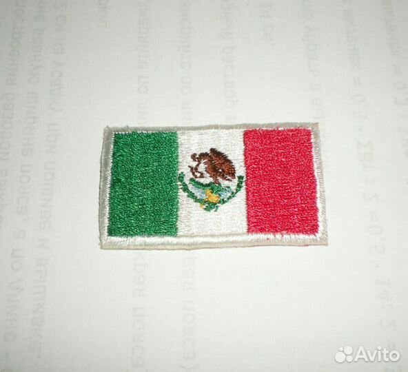Флаг Мексика патчи