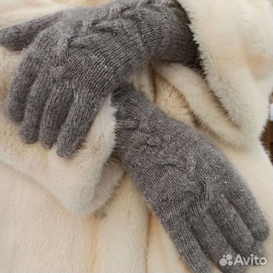 Митенки и перчатки, повязки на голову