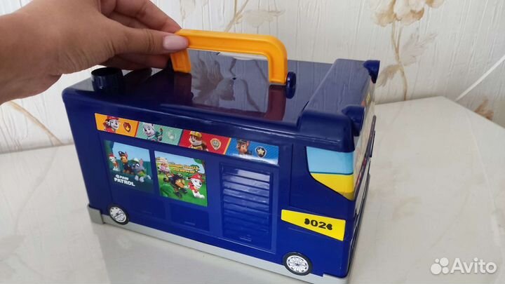 Щенячий патруль парковка сундучок