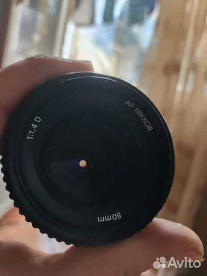Объектив nikon 50mm 1.4 D
