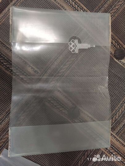 Обложка на книгу с олимпийской символикой, б/у