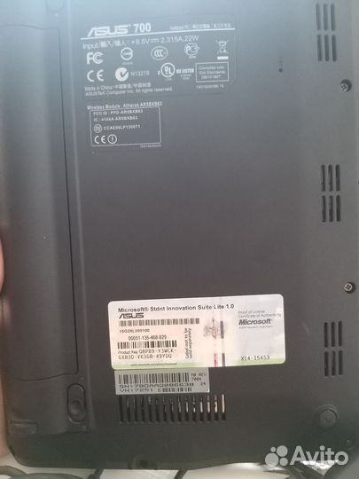 Нетбук asus
