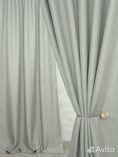 Шторы рогожка