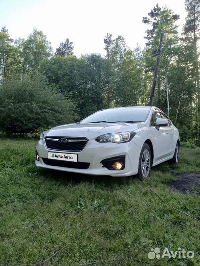 Subaru Impreza 1.6 CVT, 2018, 60 000 км