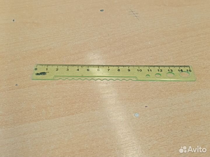 Линейка пластиковая