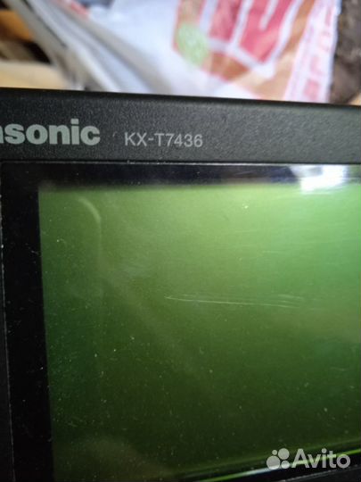 Cистемный телефон panasonic kx-t7436