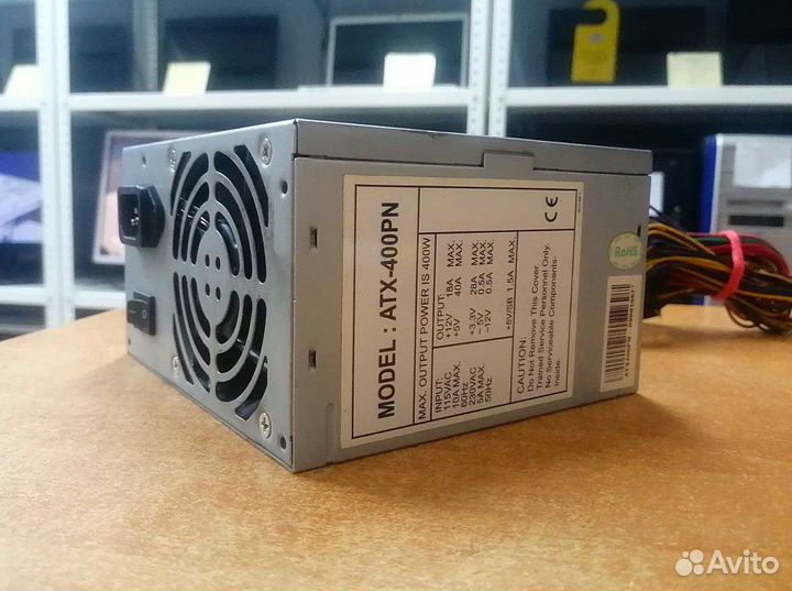 ATX-400PN 400W (шумный)