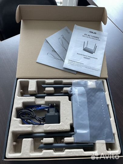 Wifi роутер двухдиапазонный asus RT-AC 1200RU