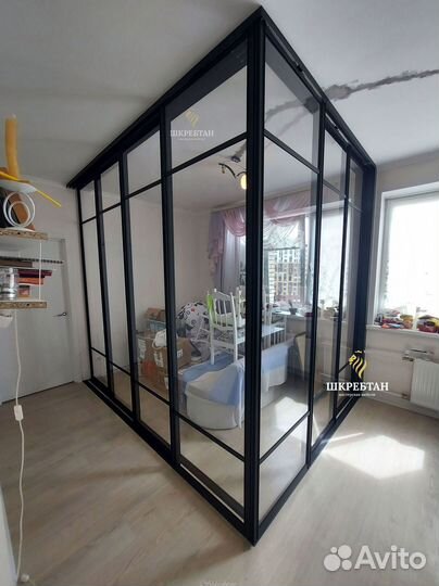 Межкомнатные стеклянные перегородки